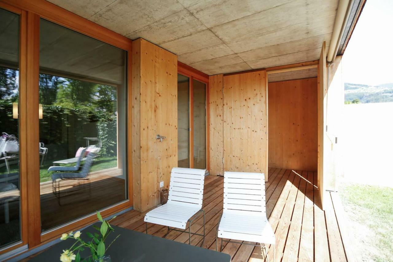 Gartenwohnung In Praemierter Wohnanlage Klaus  エクステリア 写真